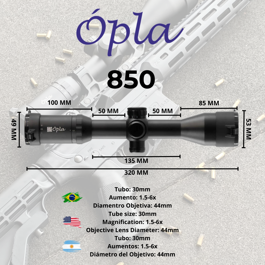 Luneta 850 1.5-6X44IR